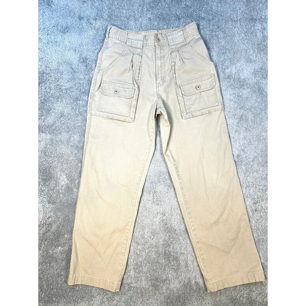 Cabela's 7 Pocket Hiker tan‎ cargo pants women 4 gorpcore